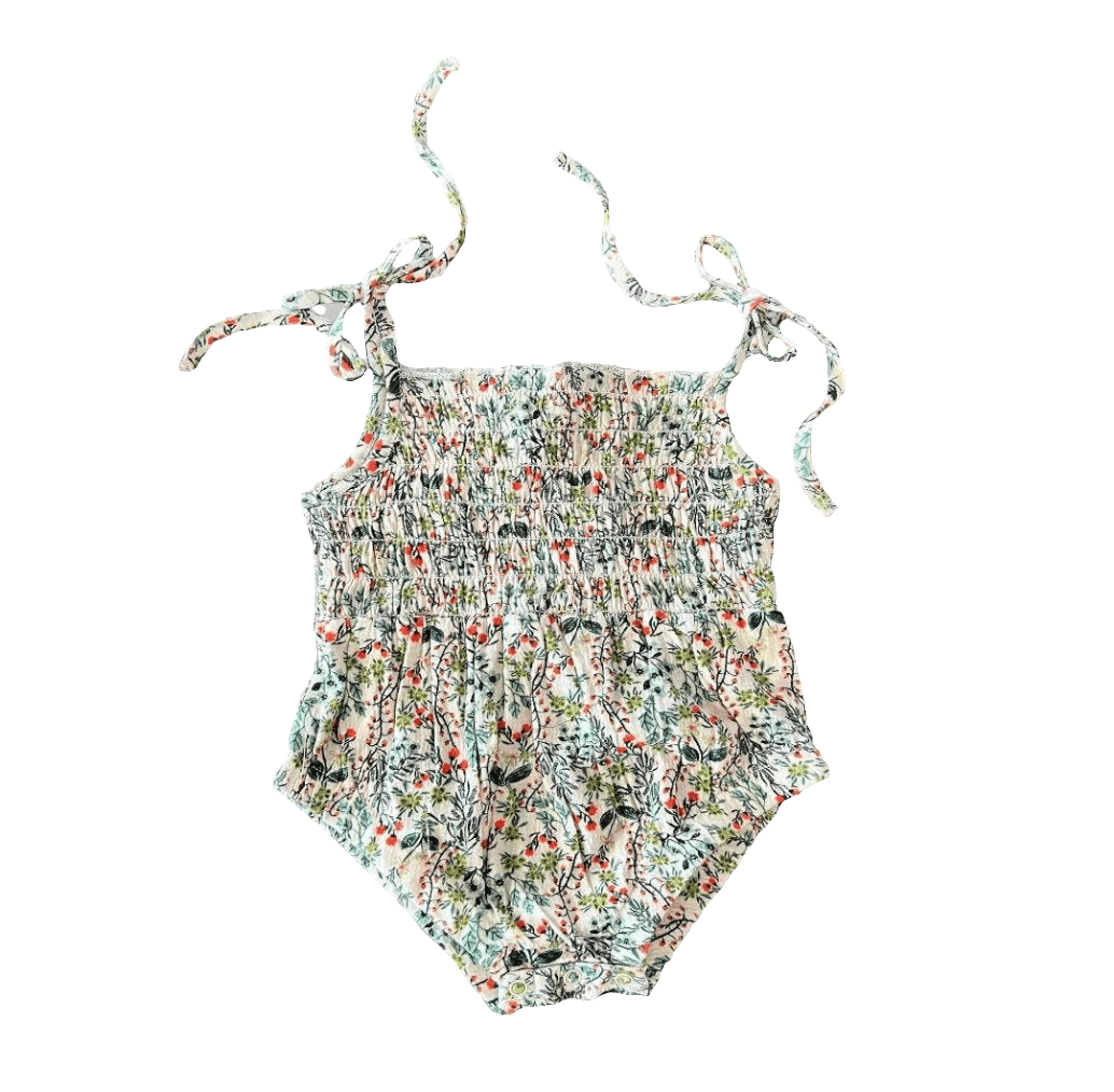 Floral Bubble Romper