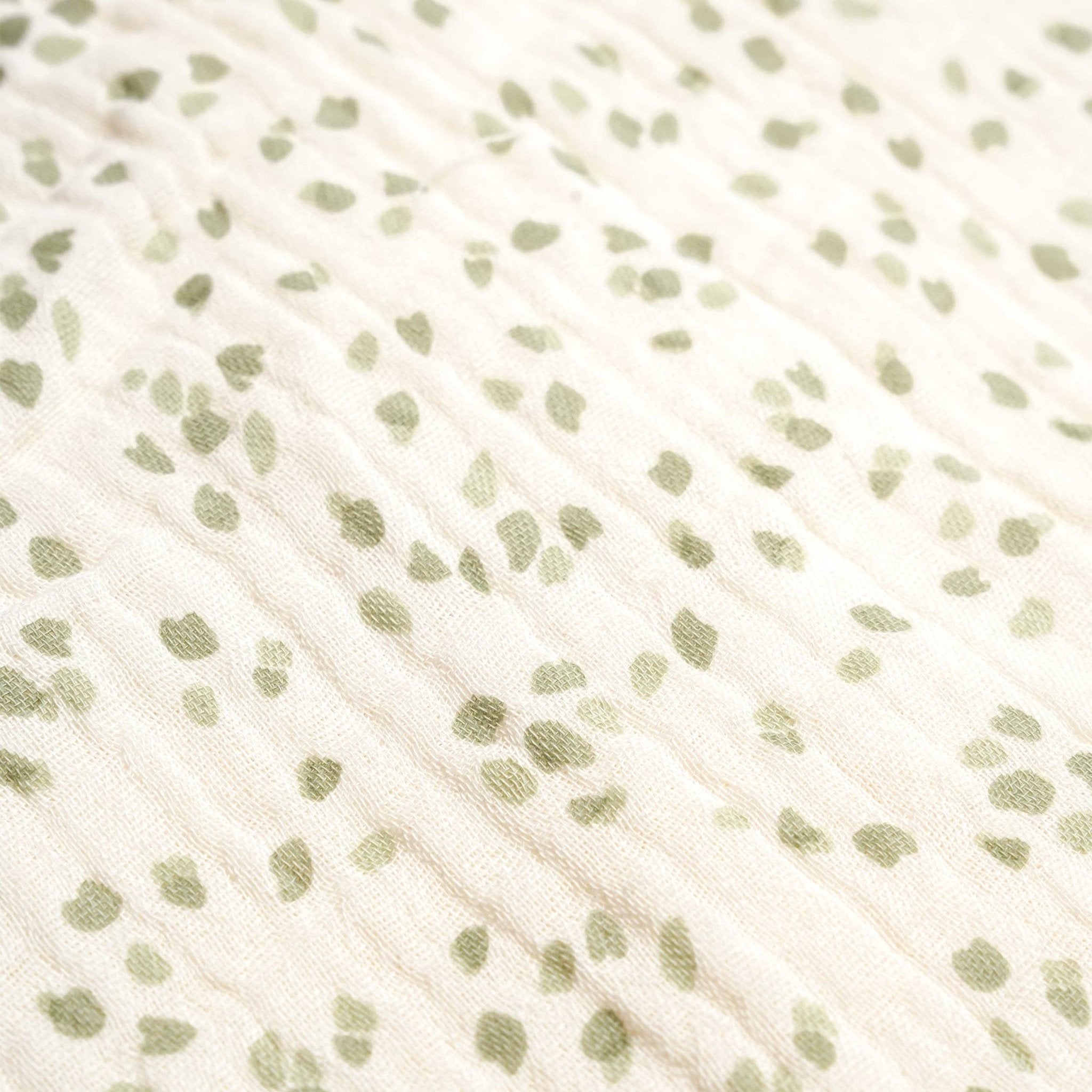 Organic Buttoned Tiered Dress - Petals