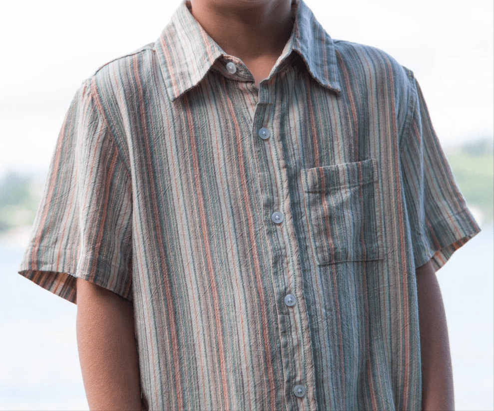 Short Sleeve Collar Shirt