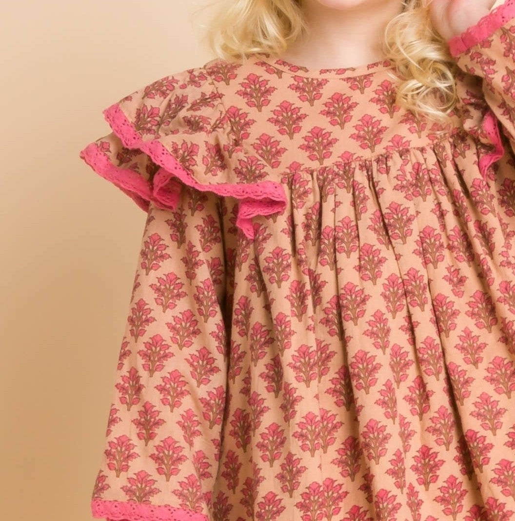 Charlotte Dress | Vintage Pink