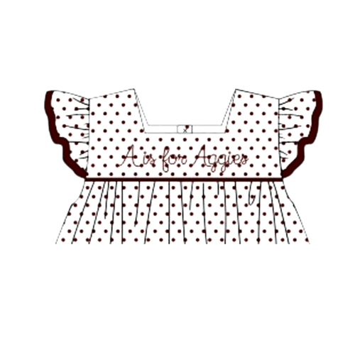 A is for Aggies Diaper Set