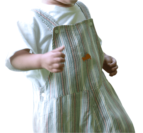 Mint Green Stripe Baby Jumper