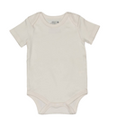 Organic Cotton Solid Short Sleeve Bodysuit