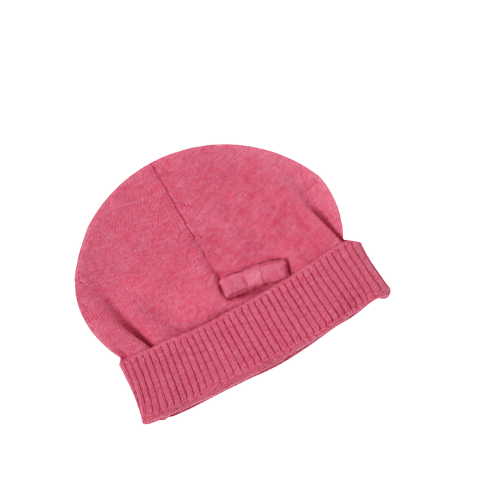 Rose Heather Round Baby Hat (Organic Cotton)