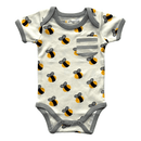 Bee Bodysuit Short Sleeves