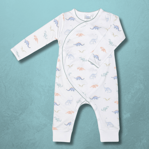 Dinosaur Kimono Romper
