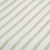 Organic 2-Way Zip Romper - Sage Stripes