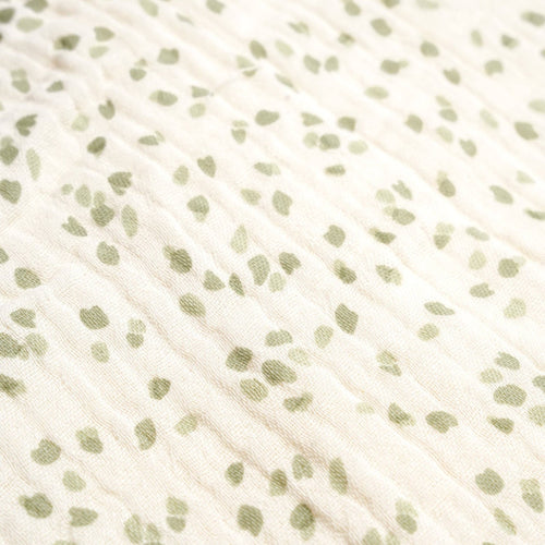 Organic Buttoned Tiered Dress - Petals