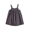 Vintage Gray Corduroy  Pinafore Dress