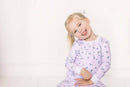 White Poppy Pajama Set