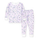 White Poppy Pajama Set