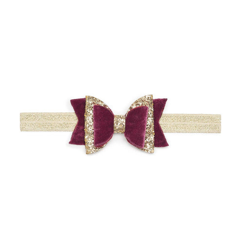 Berry Bow Baby Headband Sweet Wink