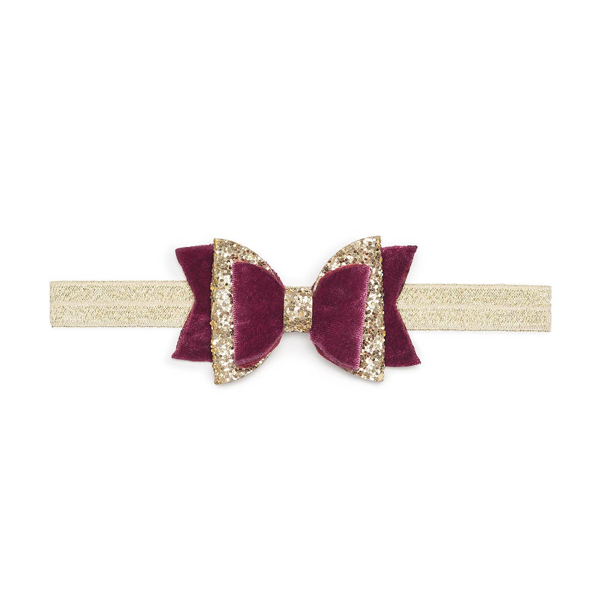 Berry Bow Baby Headband