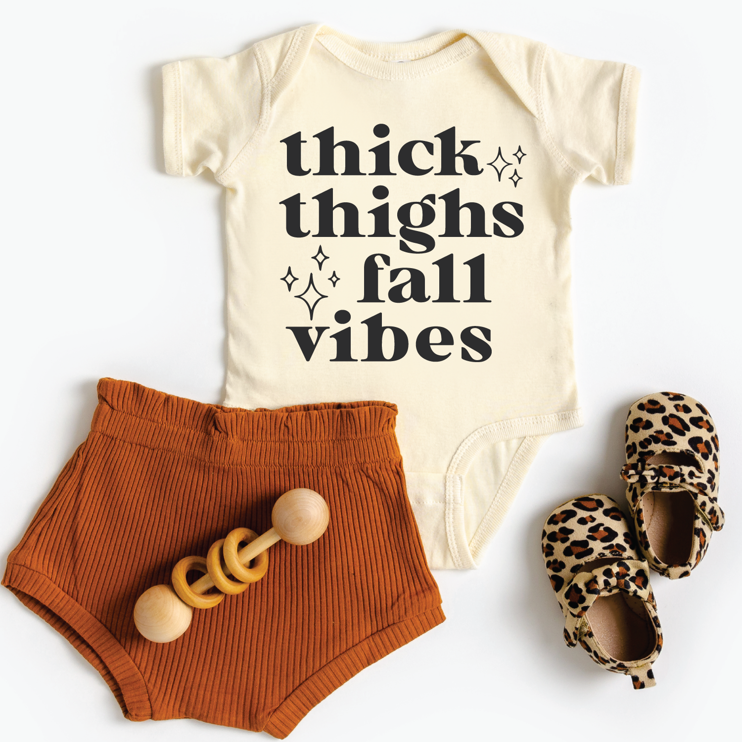 Fall Vibes baby onesie Eden and Eve Clothing Company