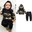 Camo Hoodie 2Pc Set Daisy Delani And Co.