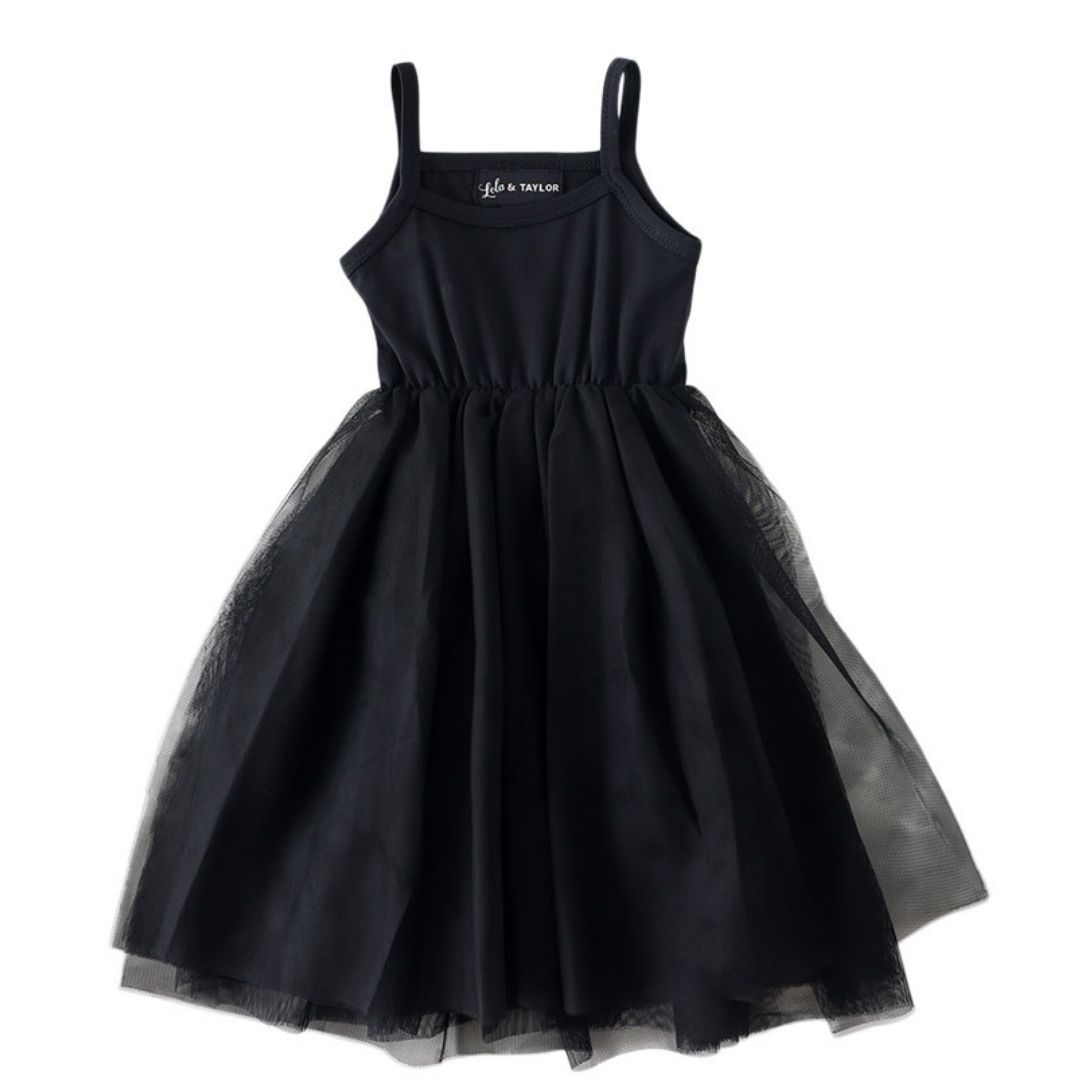 Black Parker Midi Dress Lola & Taylor
