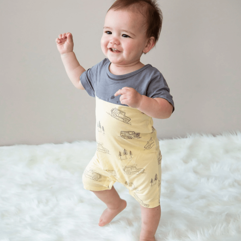 Off Road Short Sleeve Romper