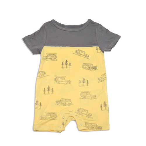 Off Road Short Sleeve Romper Silkberry Baby
