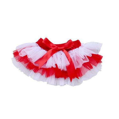 Red & White Tutu Bloomer - Sophia & Rhys