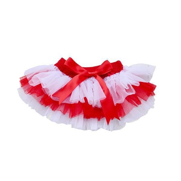 Red & White Tutu Bloomer