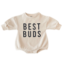 PRE-ORDER | Sage Best Buds Baby Organic Sweater Romper Blush Lotus