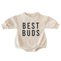 Sage Best Buds Baby Organic Sweater Romper